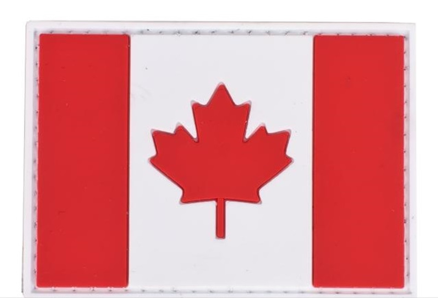 PVC Hook and Loop International Flag Patch (Flag: Canada)