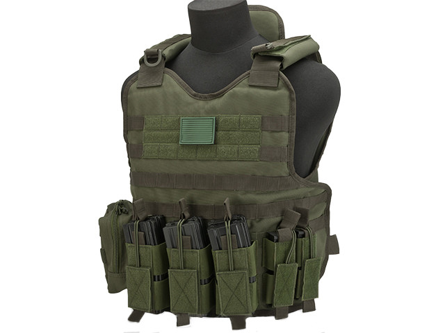 Matrix MTS Commando / Infantry Ammo Vest - OD Green - Hero Outdoors