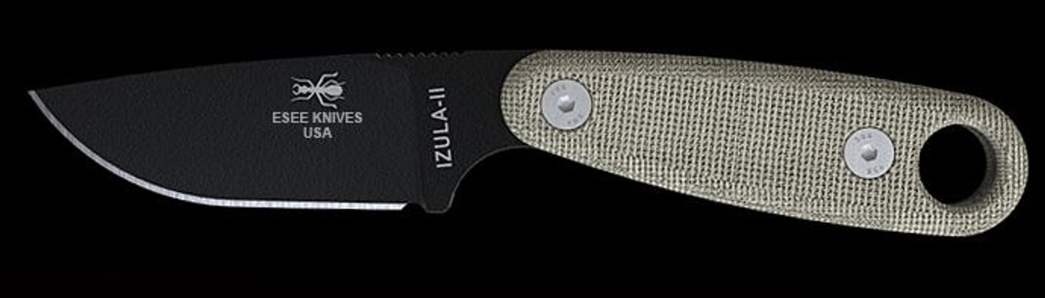 ESEE Izula II Micarta - Black with Kit