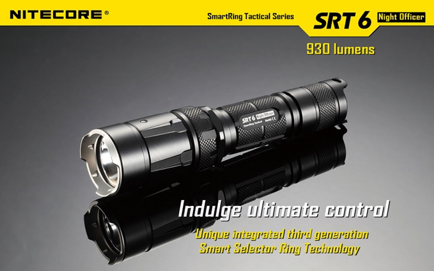 Nitecore SRT6 930 Lumens