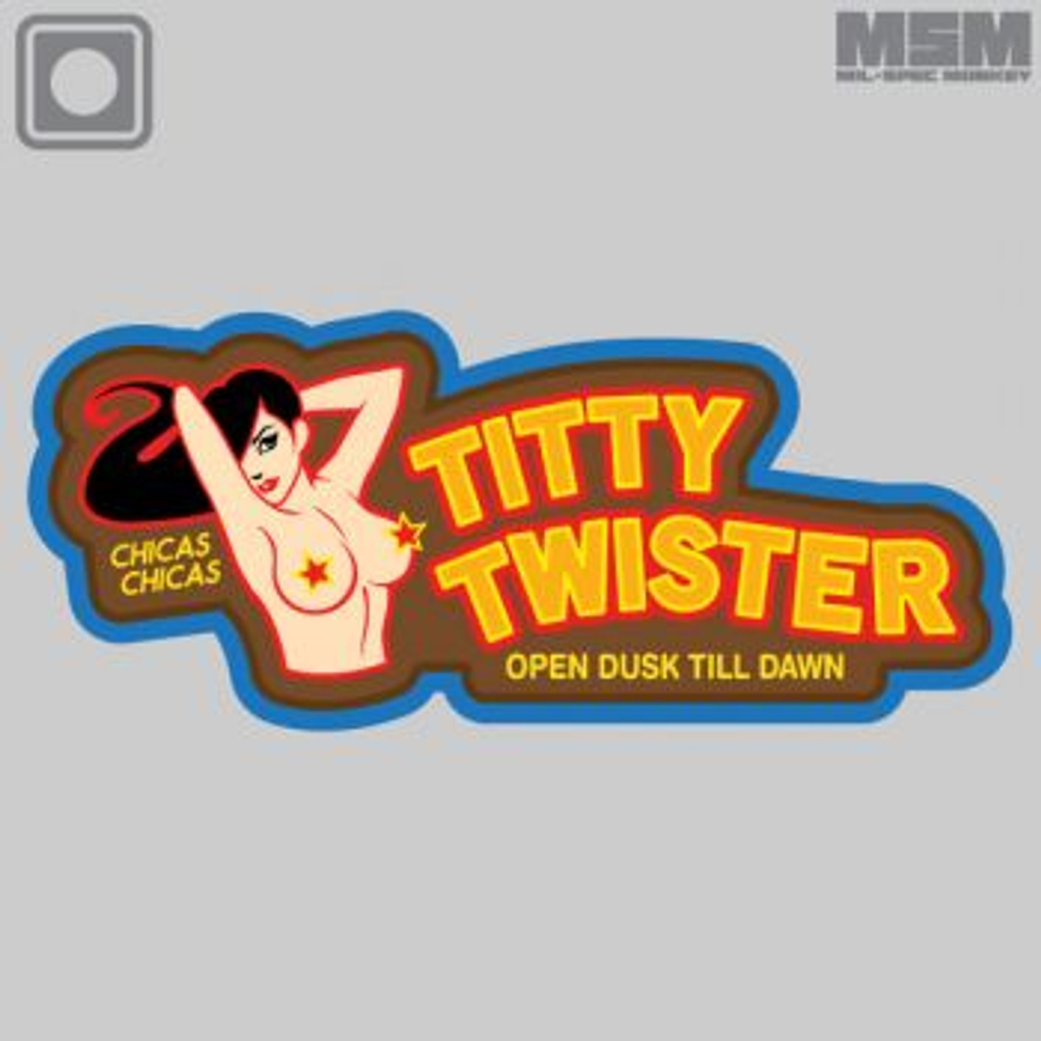 Titty Twister PVC - Morale Patch