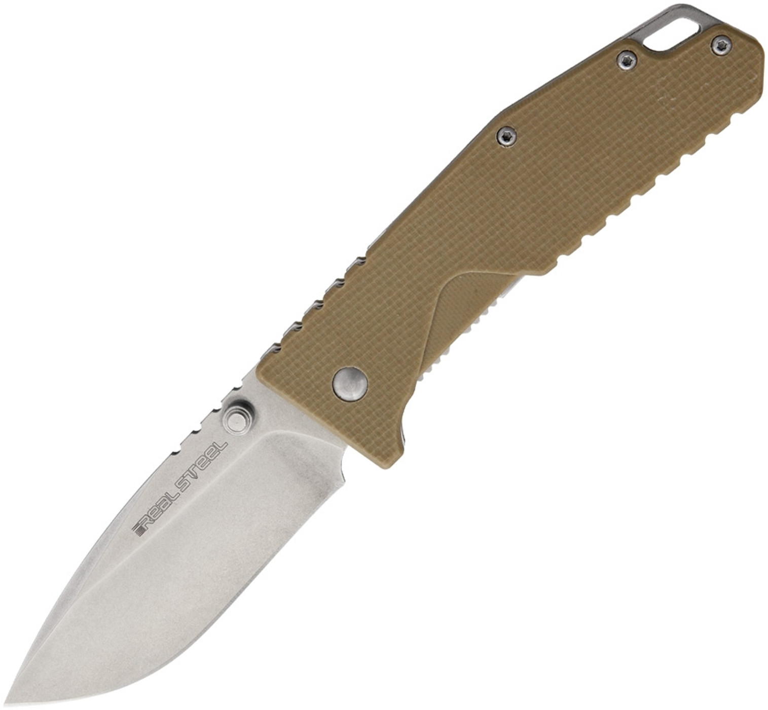 Real Steel E963 Linelock Folder - Coyote