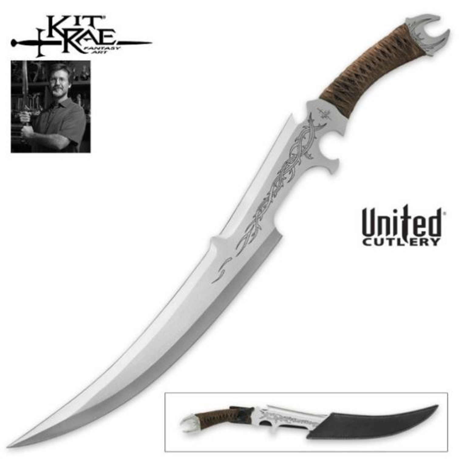 UC KR66 Kit Rae Mithrokil Short Sword w/Sheath