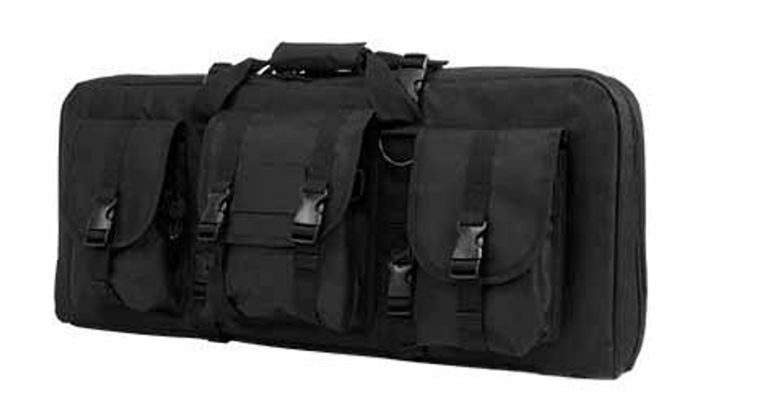 NcStar / VISM 28" Deluxe Dual Compartment Subgun / SBR Padded Carrying Bag / Case - Black