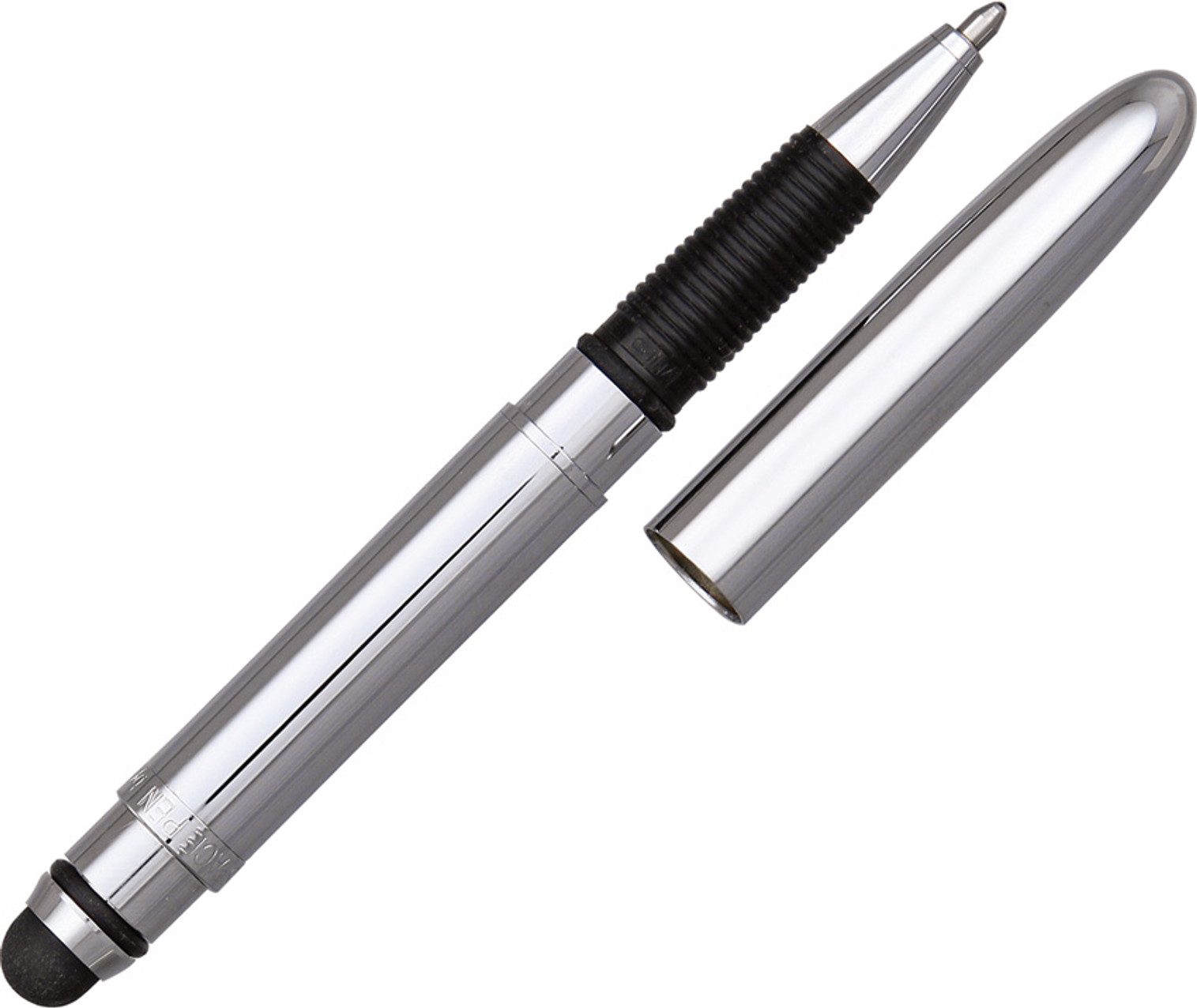 Fisher Space Pen Bullet Grip Chrome Body w/ Stylus