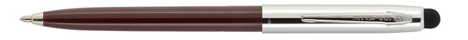 Fisher Space Pen Cap-O-Matic Burgundy Barrel, Clip w/ Stylus
