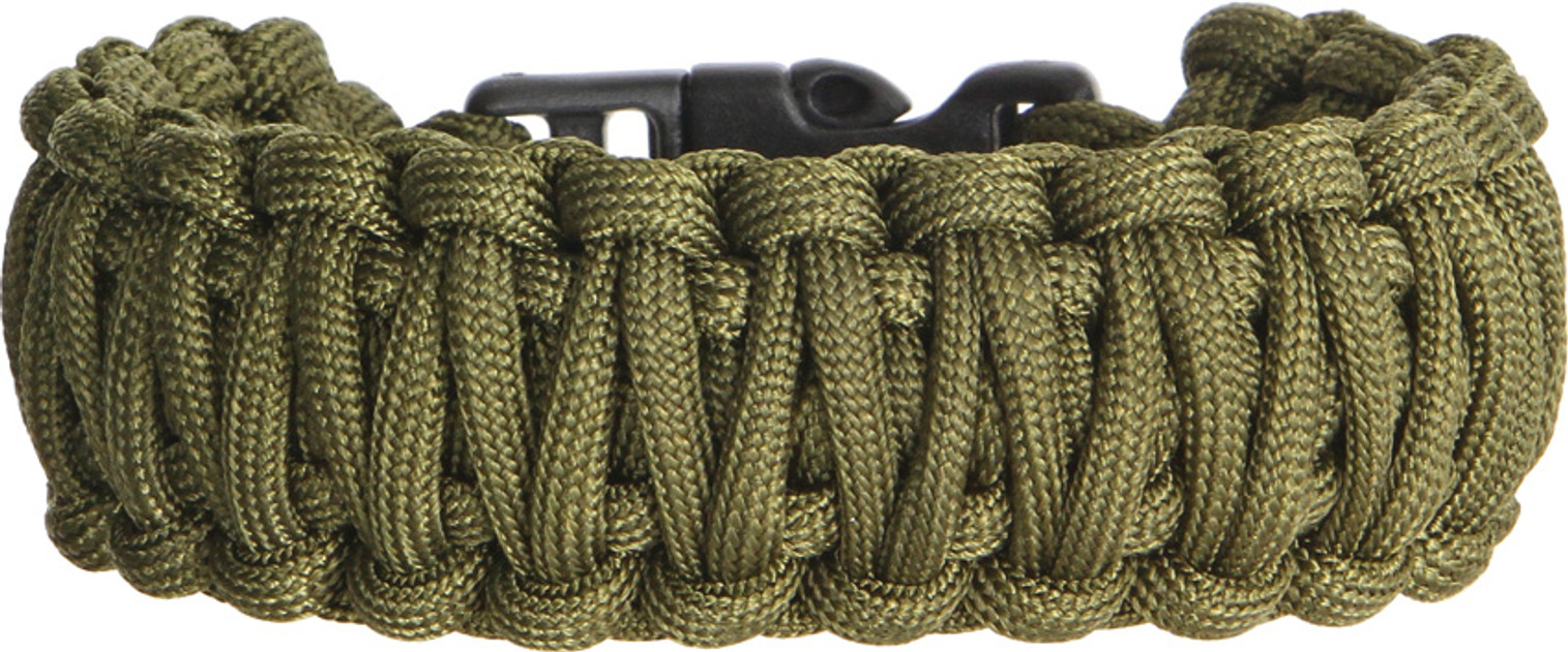 Knotty Boys 102 Paracord Bracelet OD Green - Large