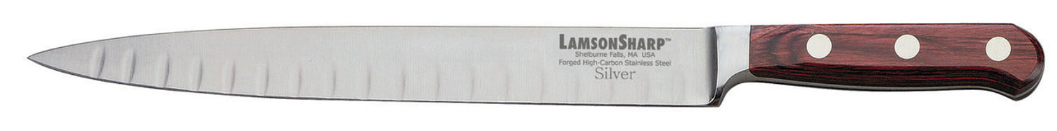 Lamson Silver Forged 10" Kullenschliff Slicing Knife