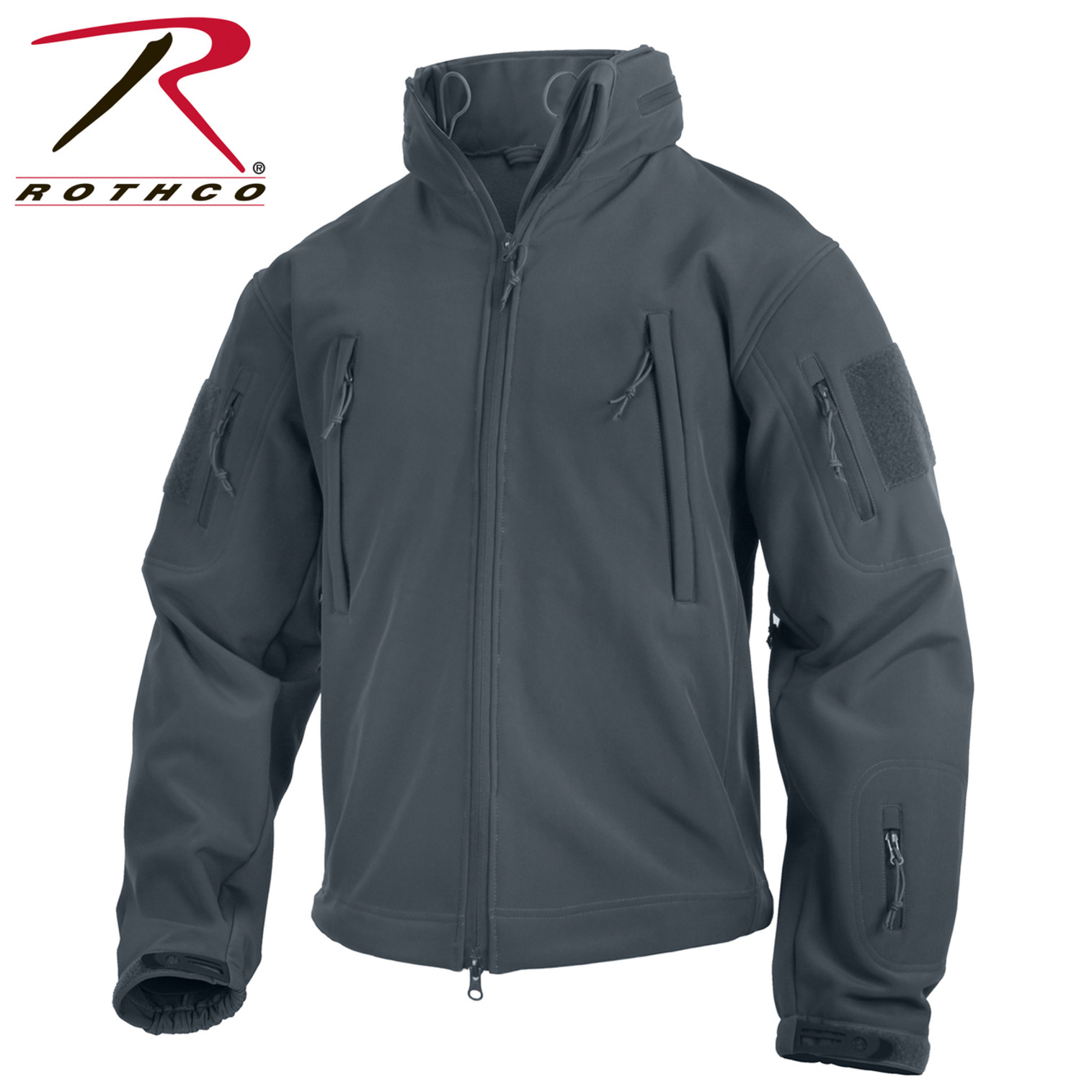 Special Ops Tactical Soft Shell Jacket - Gun Metal Grey