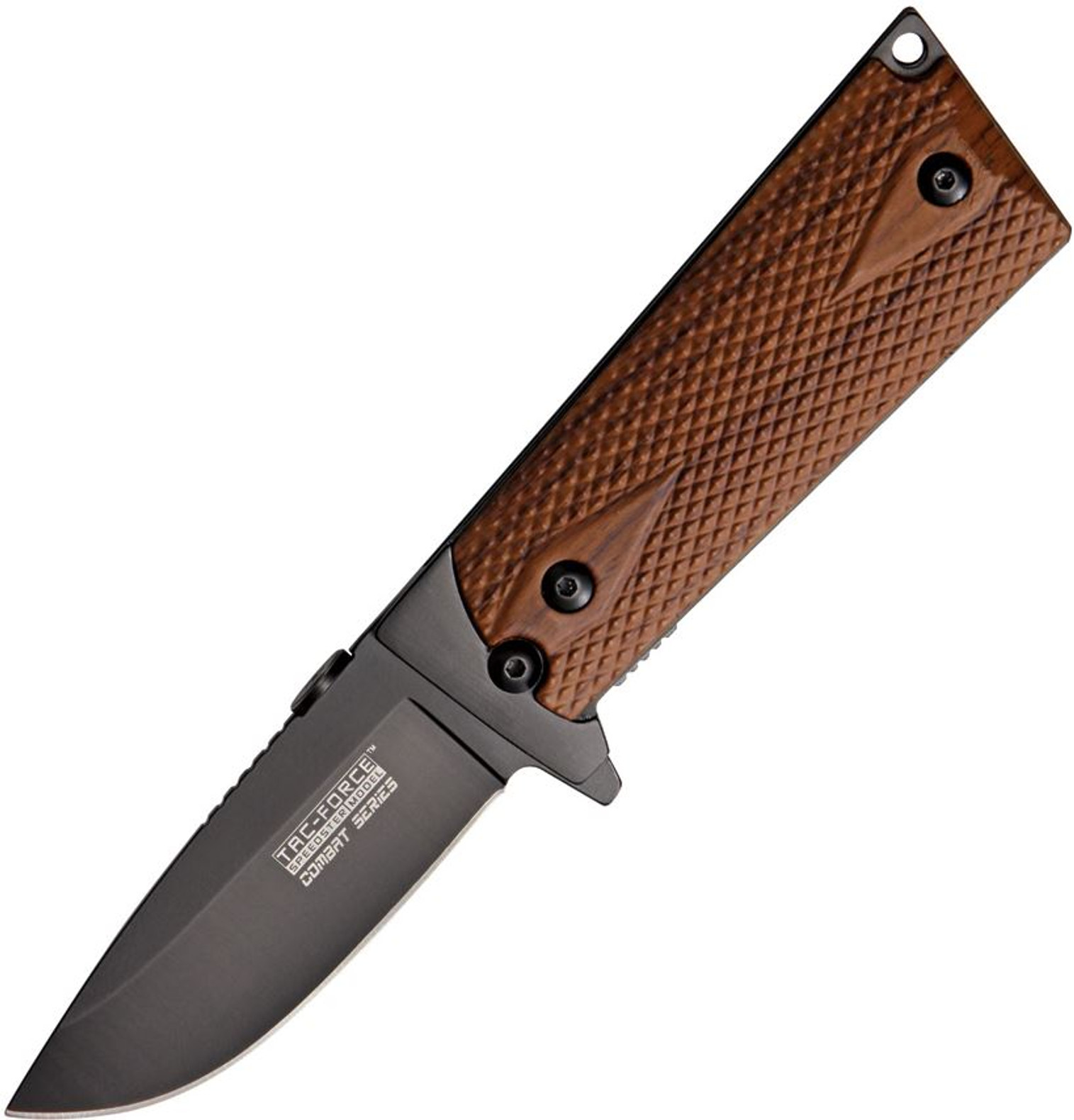 Tac Force 754WD Combat Faux Wood Assisted Opening