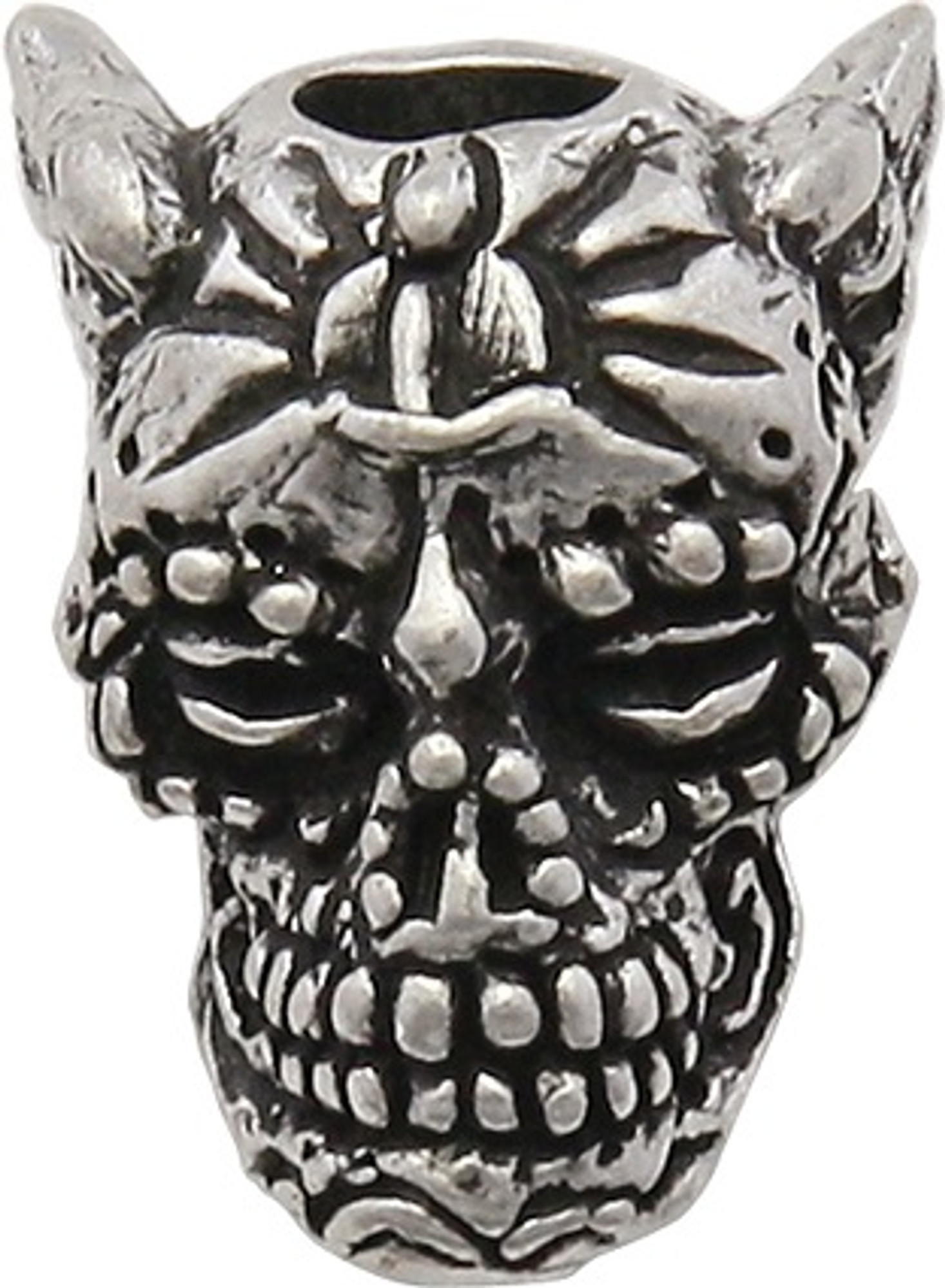 Schmuckatelli Co. Aquilo Sugar Skull Pewter