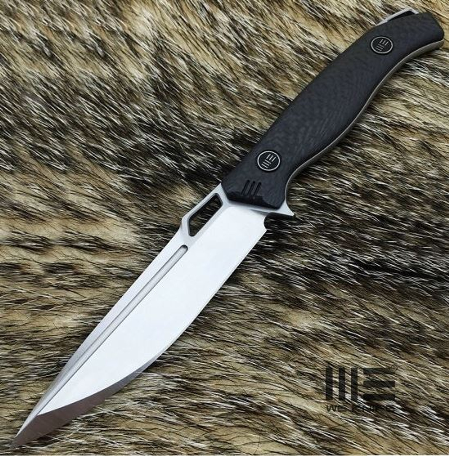 WE Knife 607C Carbon Fiber Fixed Blade S35VN Satin, Kydex Sheath