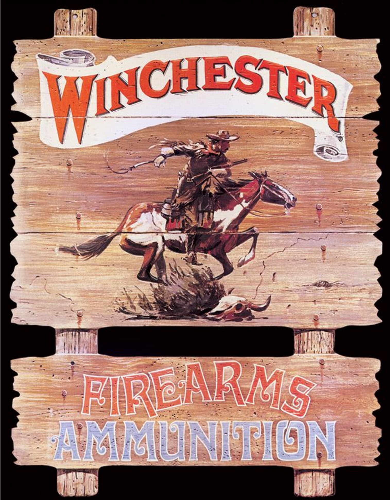 Tin Sign 0939 Winchester - Express Rider