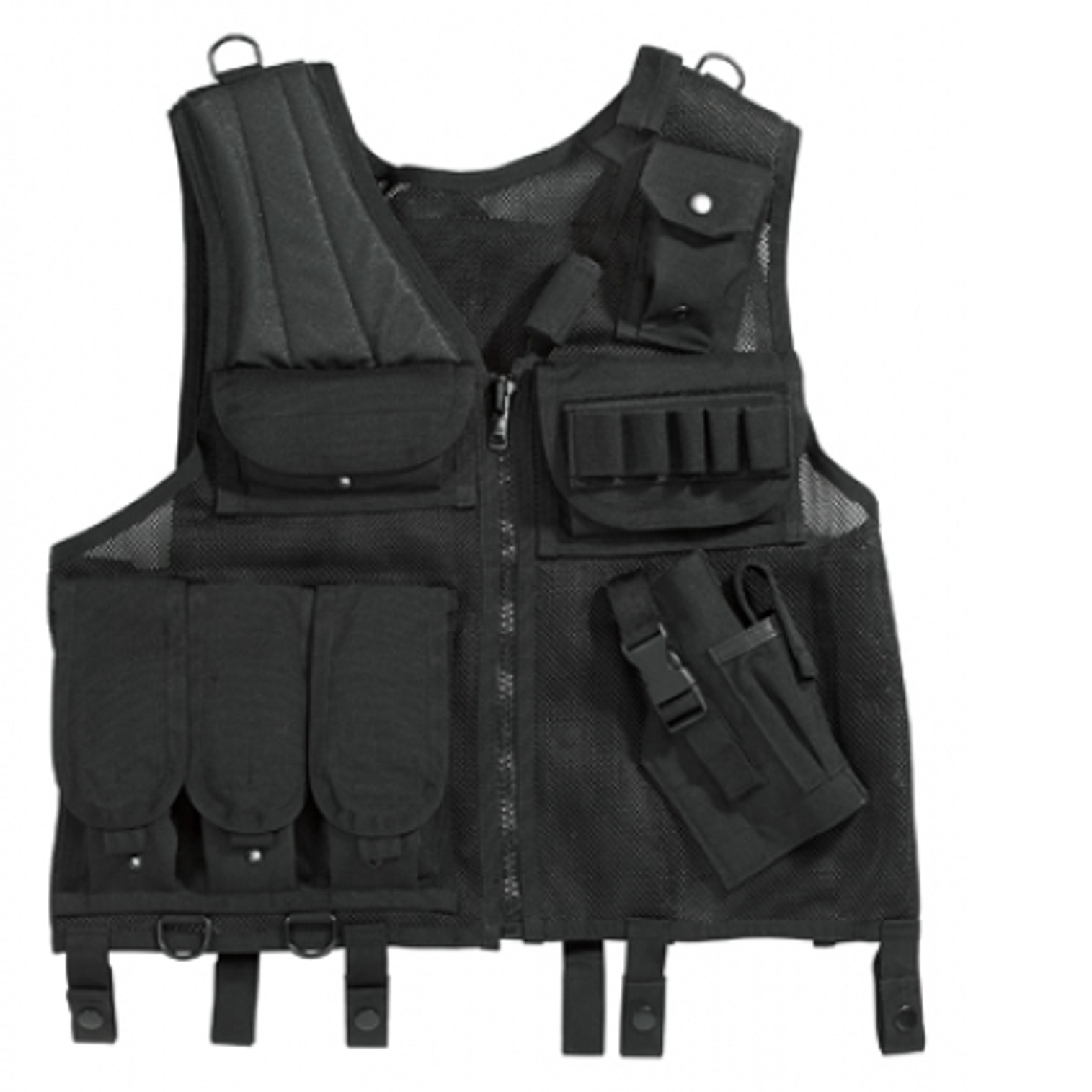 Rothco Quick Draw Tactical Vest - Black