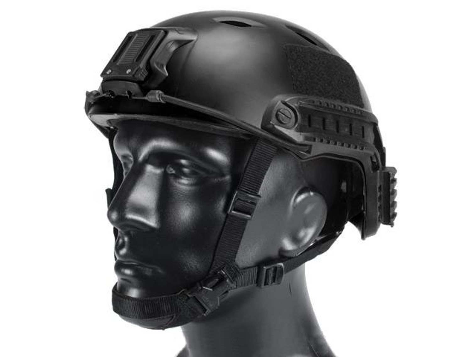 Avengers Bump Airsoft Helmet with Rails - Black