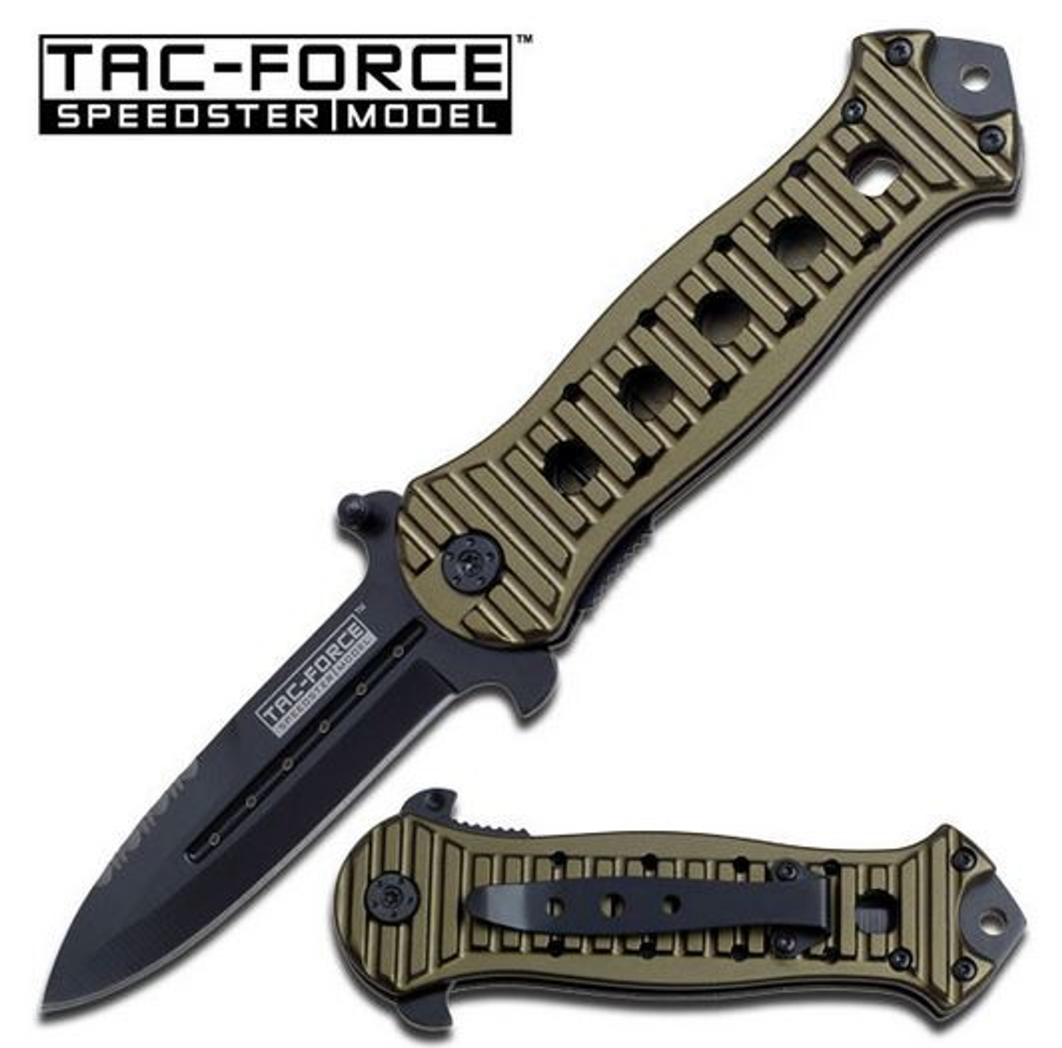 Tac Force TF769GN Green Assisted Open