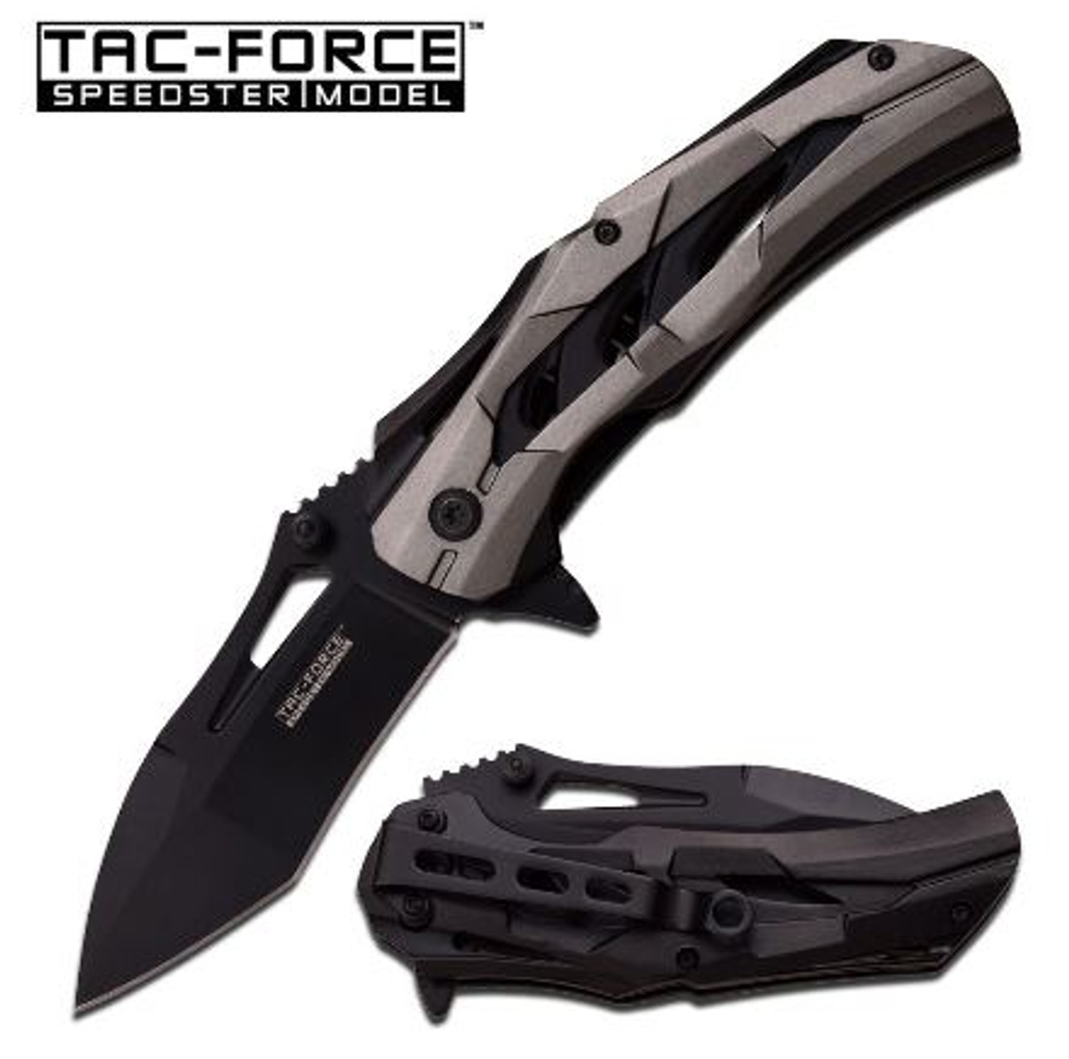 Tac Force TF915GY Folding Knife Assisted Opening