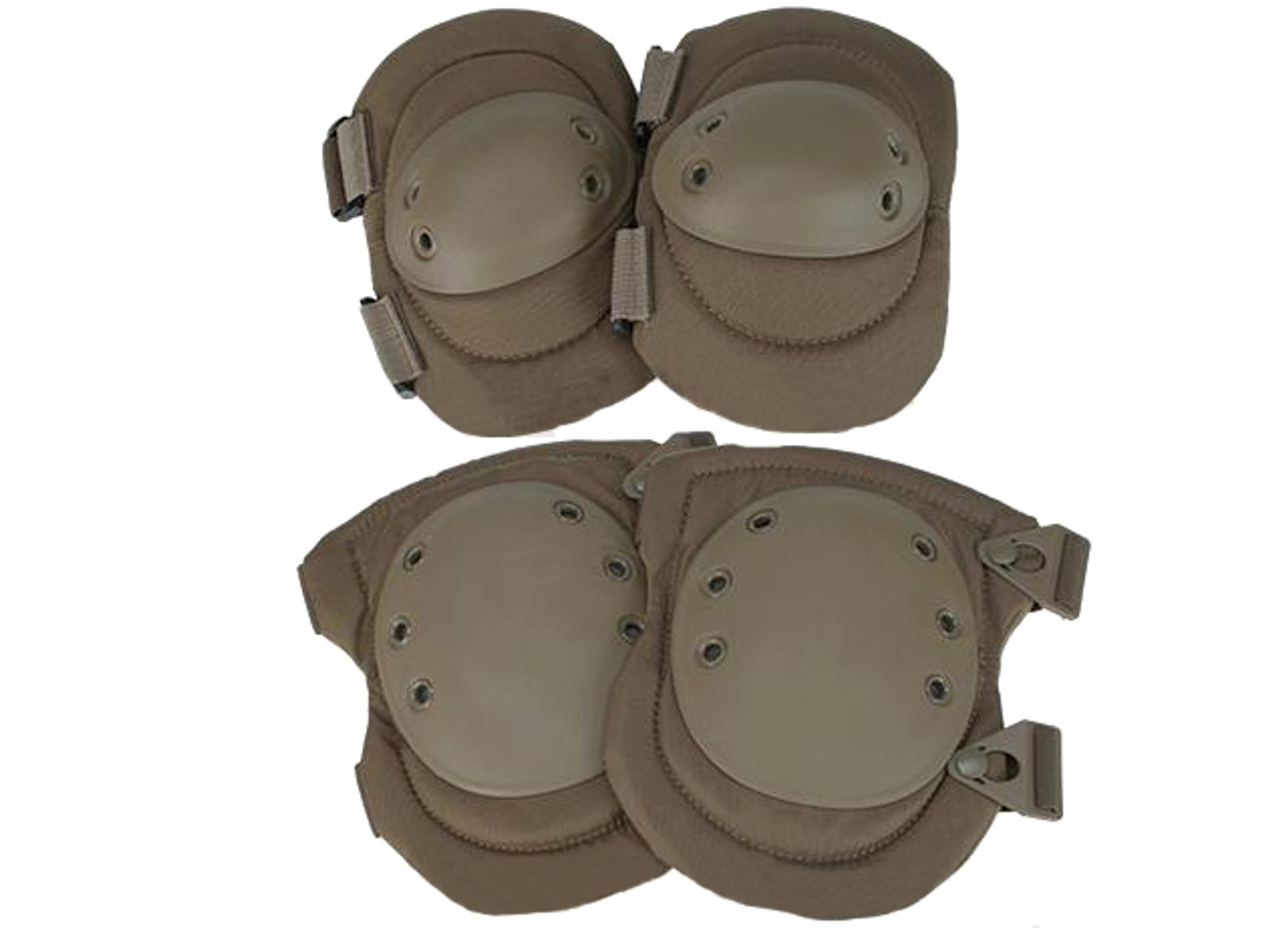 Avengers Special Operation Tactical QD Knee Pad / Elbow Pad Set (Color: Tan)