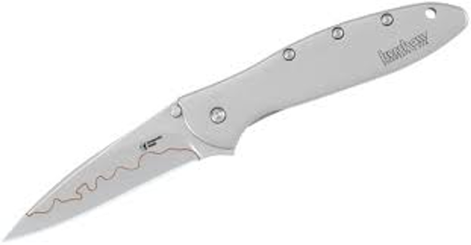 Kershaw 1660CB Leek Composite Blade Plain Edge Assisted Opening