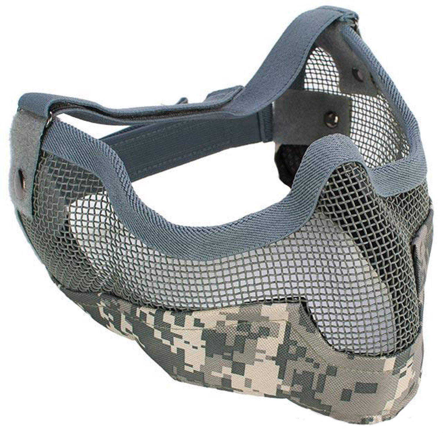 Matrix Iron Face Carbon Steel "Striker" Gen2 Metal Mesh Lower Half Mask (Color: ACU)