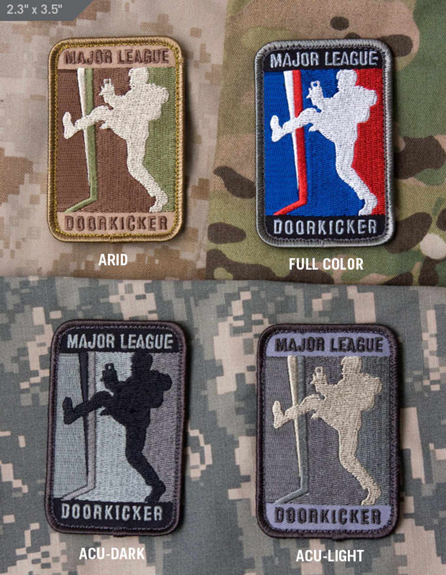 Major League Doorkicker Large - Morale Patch