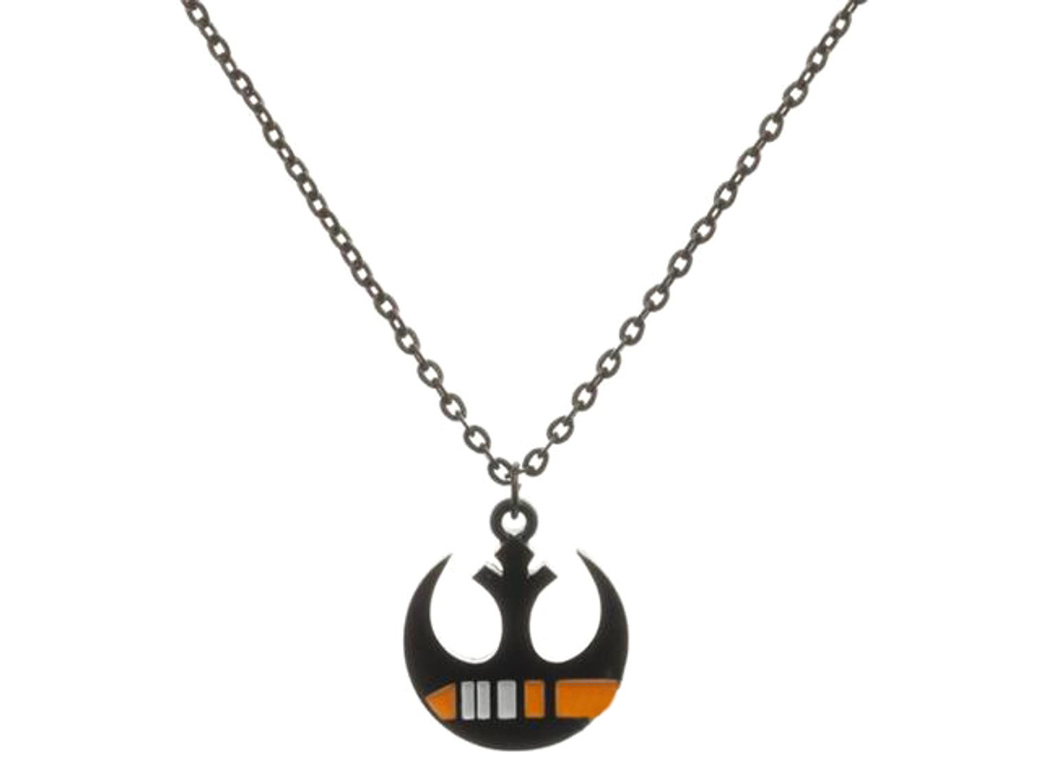 Star Wars Black Squadron Rebel Insignia Metal Chain Necklace