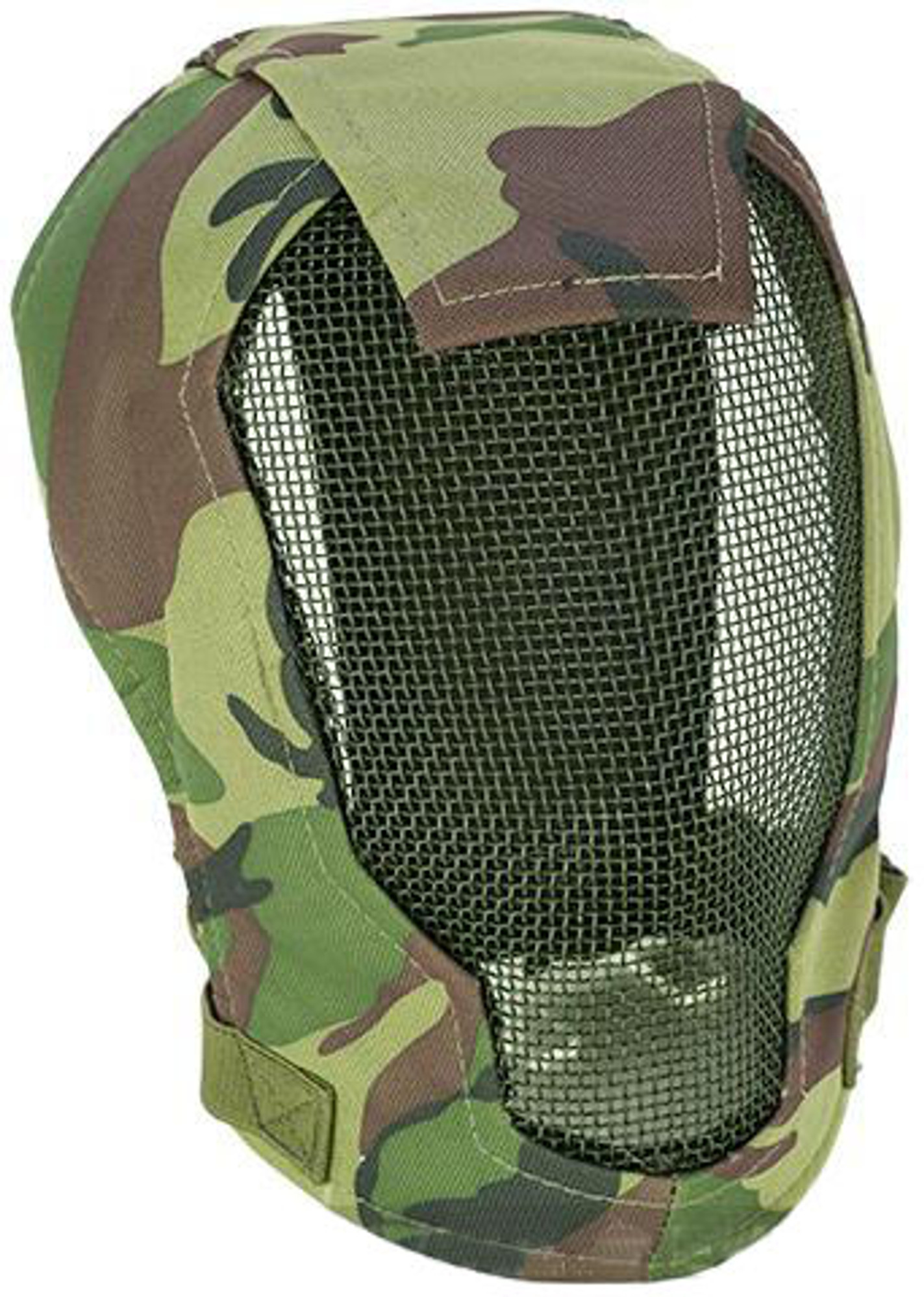 Matrix Iron Face Carbon Steel Striker Gen4 Metal Mesh Full Face Mask - Woodland