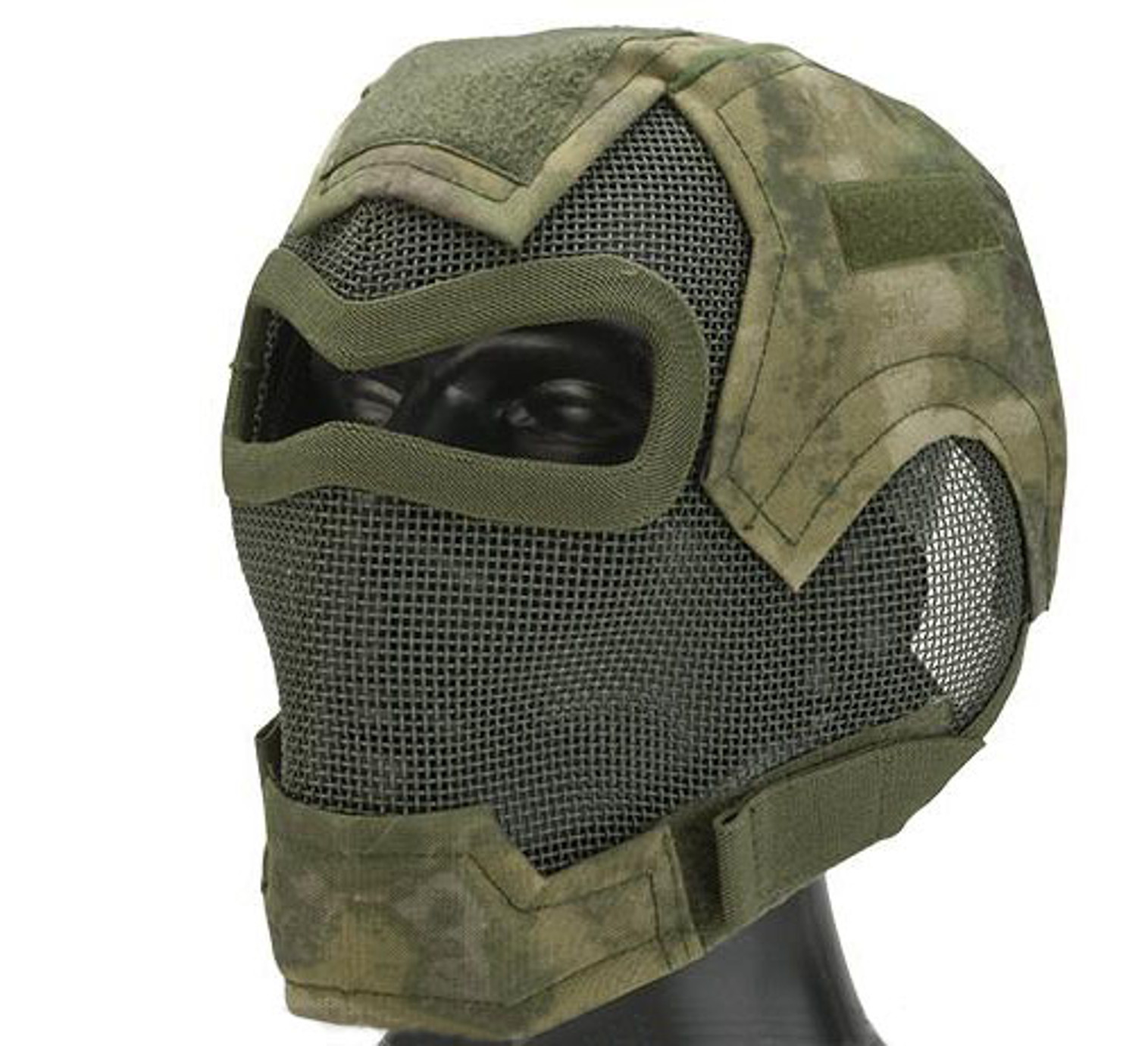 Matrix Iron Face Carbon Steel "Watcher" Gen7 Full Face Mask - Arid Foliage