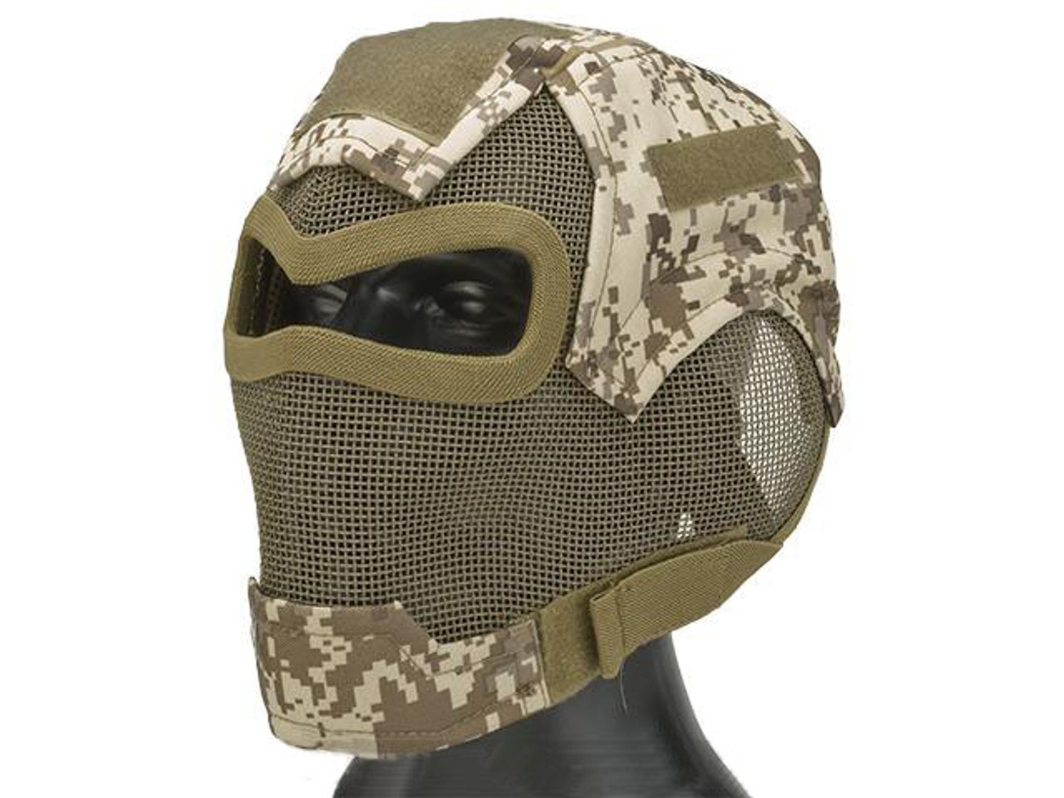 Matrix Iron Face Carbon Steel "Watcher" Gen7 Full Face Mask - Digital Desert