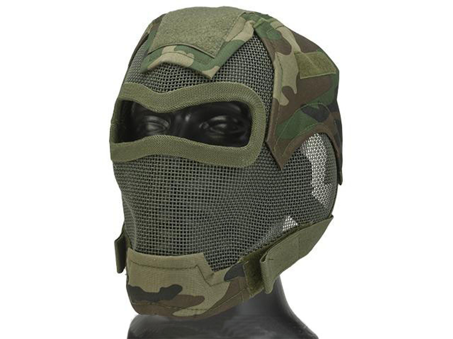 Matrix Iron Face Carbon Steel "Watcher" Gen7 Full Face Mask - Woodland