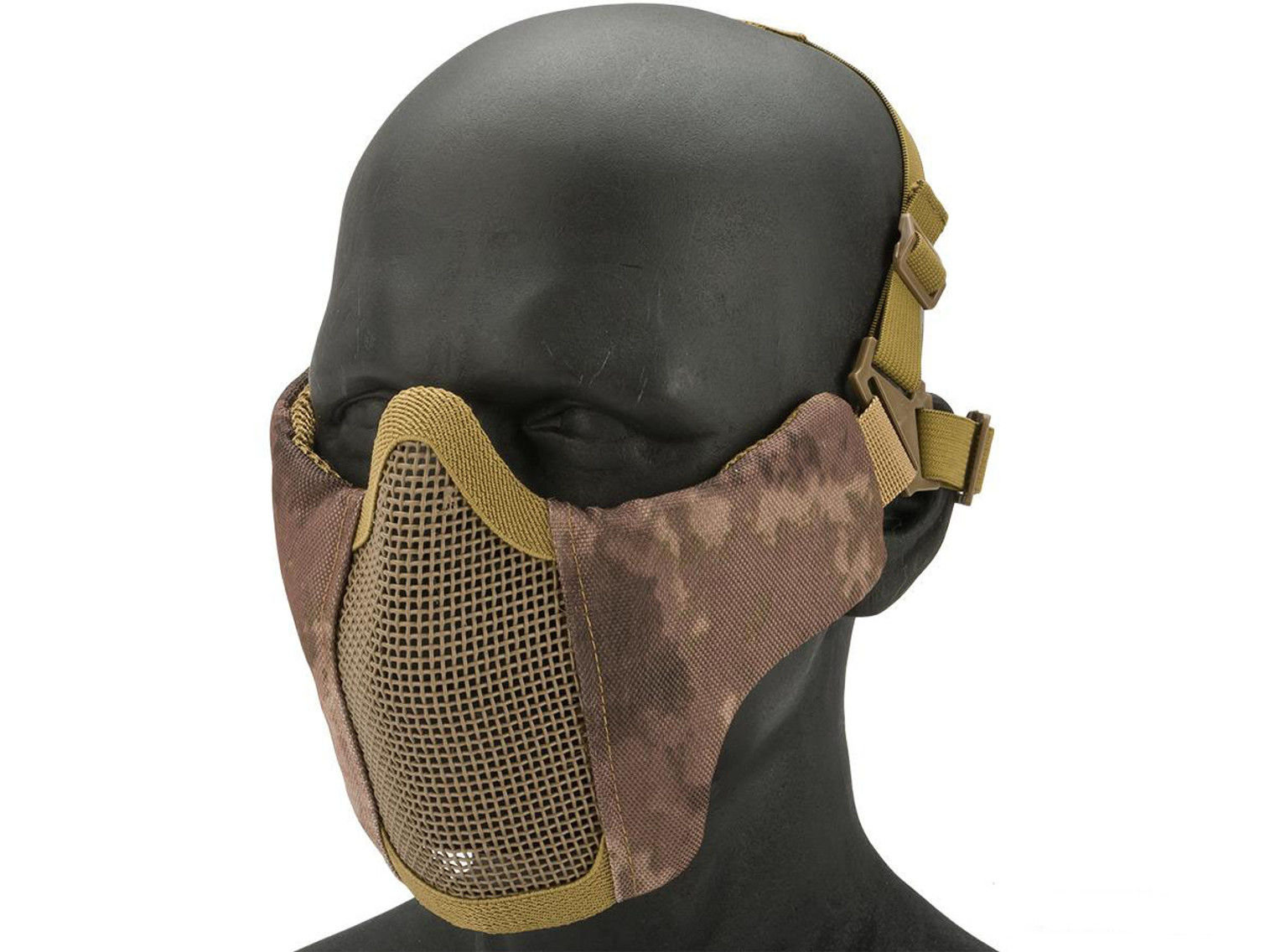 Matrix Low Profile Iron Face Padded Lower Half Face Mask (Color: Arid)