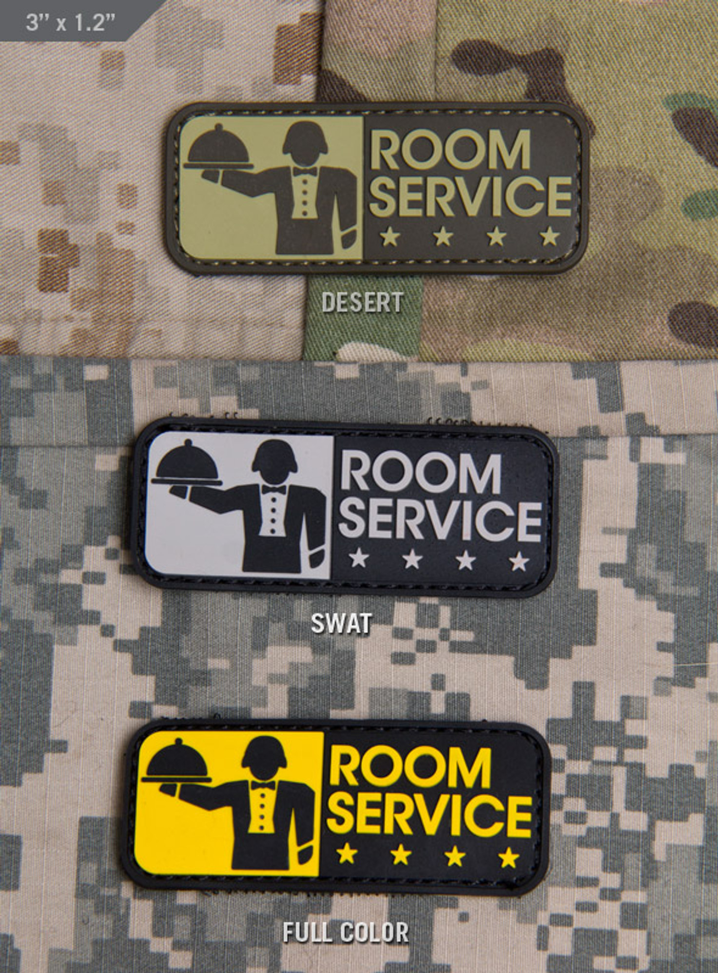 Room Service - PVC - Morale Patch