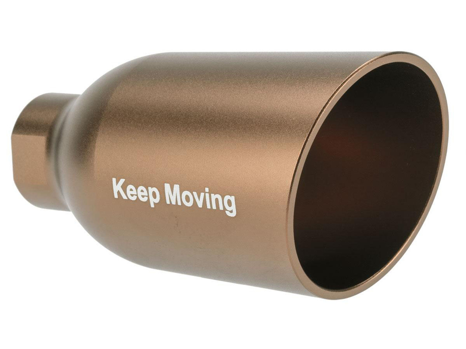 Angel Custom Diesel Amplified System for Airsoft Pistols and Rifles - Keep Moving (Color: Dark Earth / 14mm CCW)
