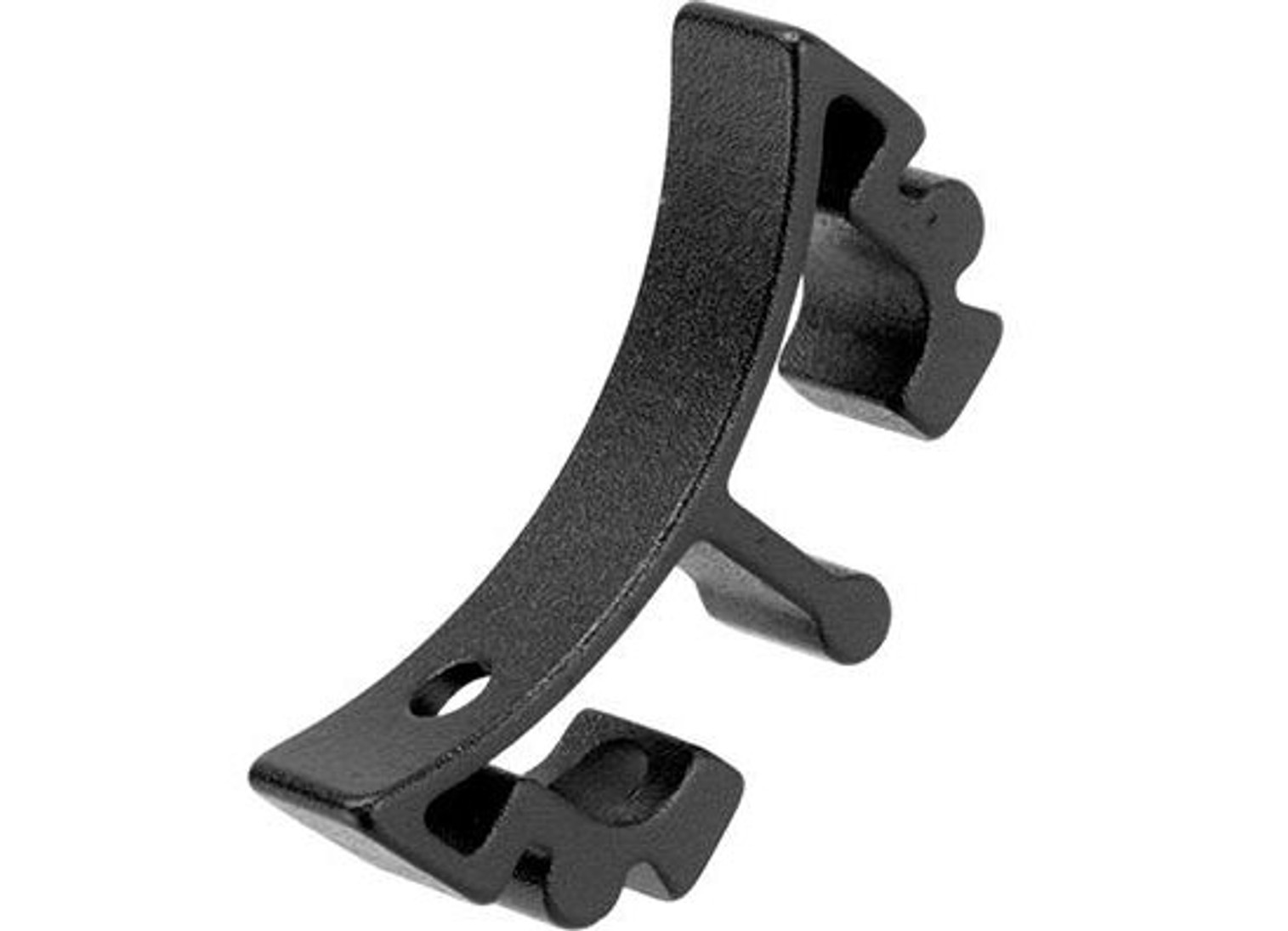 Airsoft Masterpiece Aluminum Puzzle Trigger - Curved Long (Color: Black)