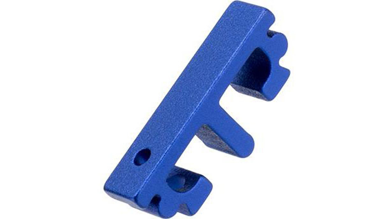 Airsoft Masterpiece Aluminum Puzzle Trigger - Flat Long (Color: Blue)