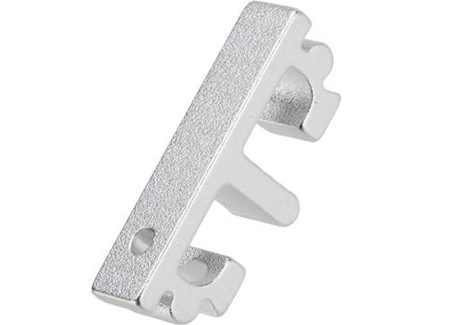 Airsoft Masterpiece Aluminum Puzzle Trigger - Flat Short (Color: Silver)