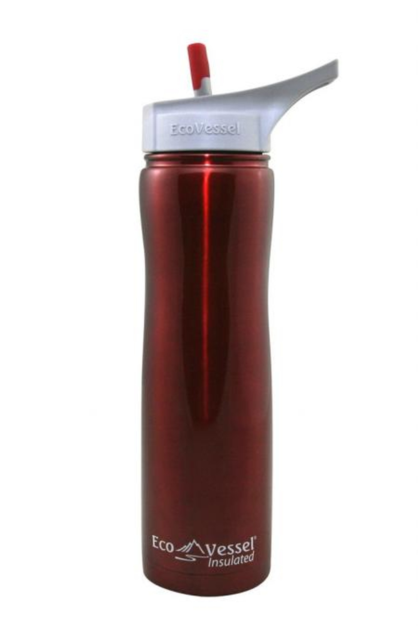 Eco Vessel  Summit Trimax - 24oz. - Red