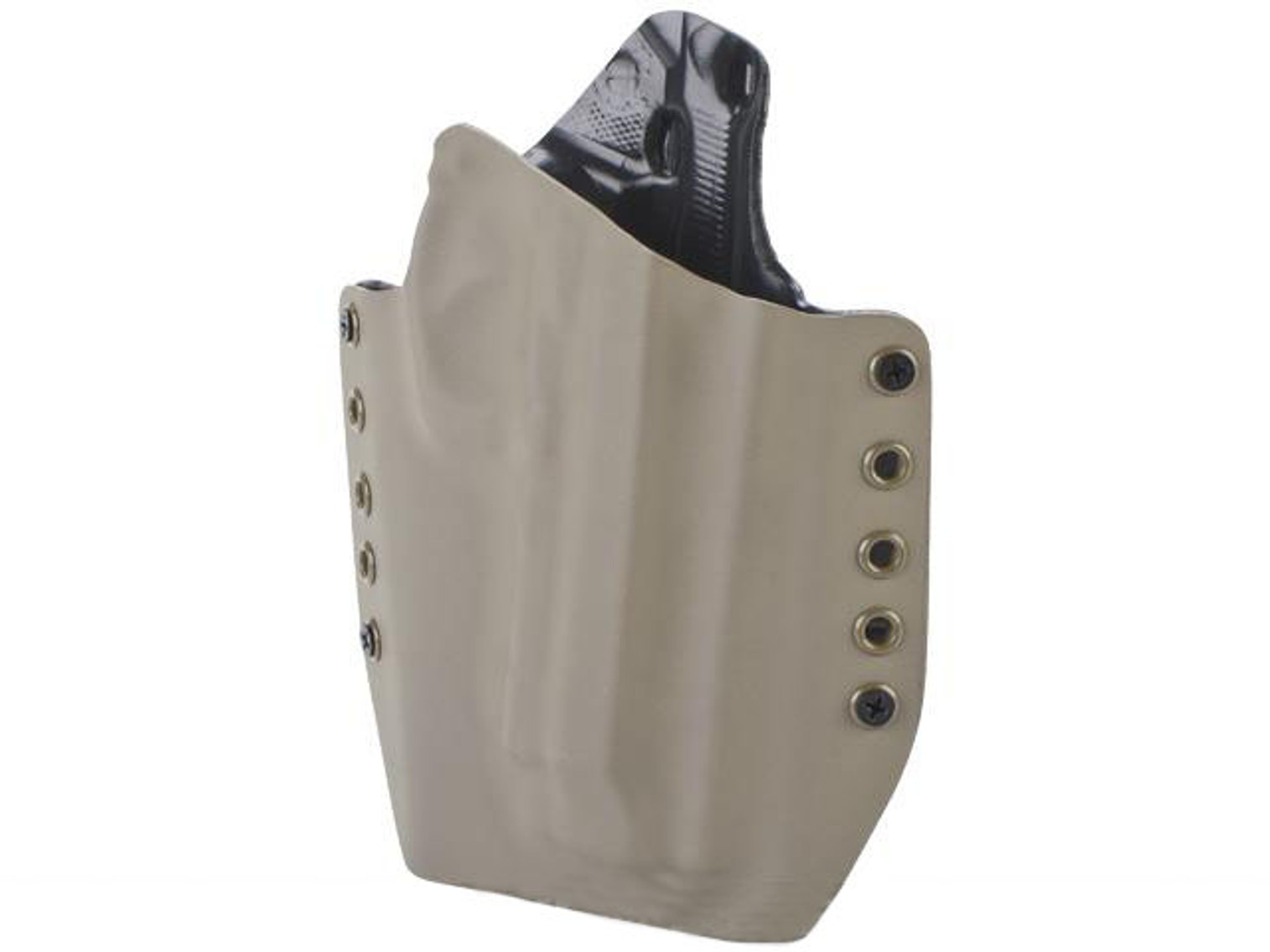 KAOS Concealment Kydex Belt / MOLLE Holster - KWA M9 Tactical PTP (Right / Dark Earth)