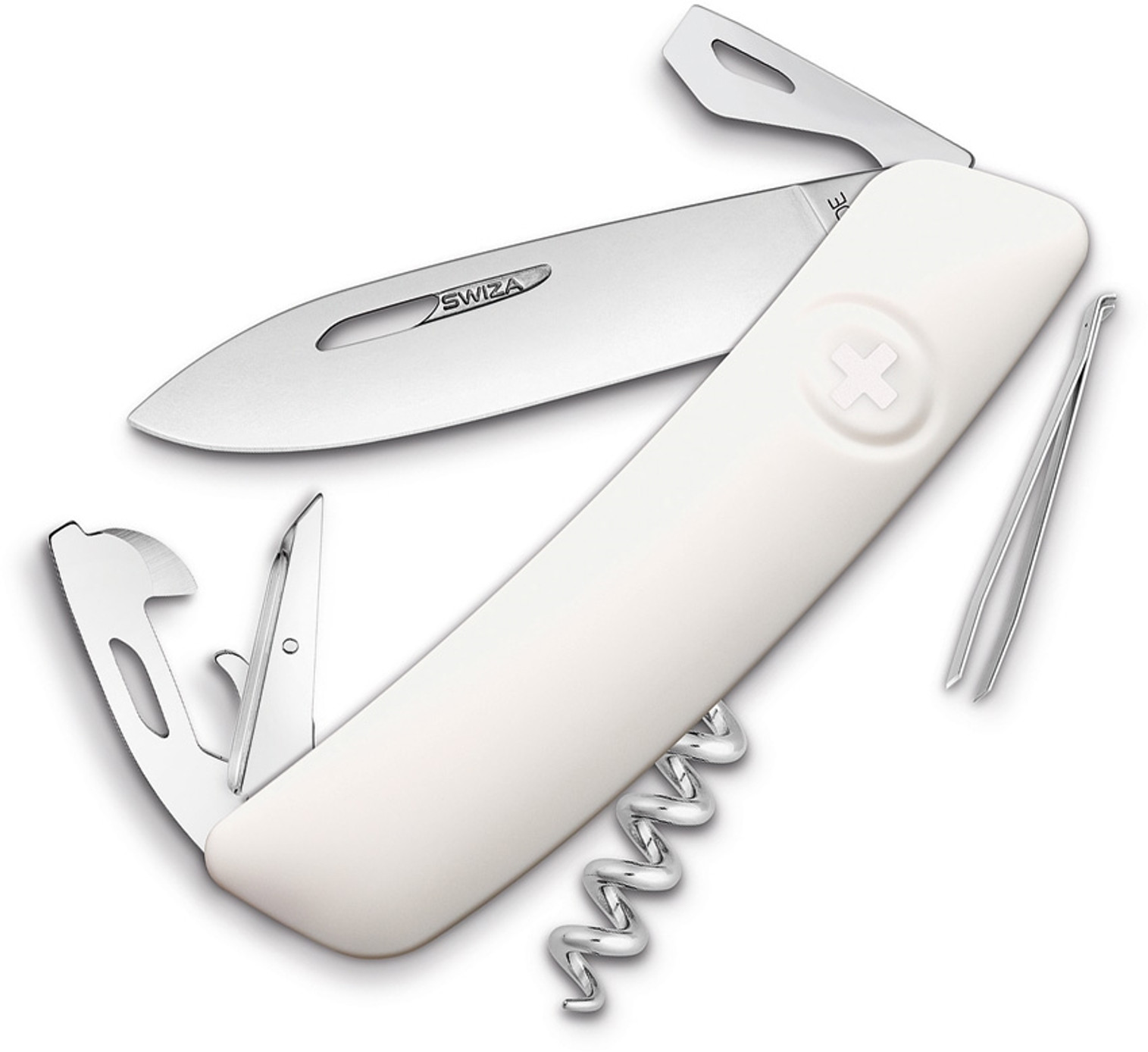 D03 Swiss Pocket Knife White