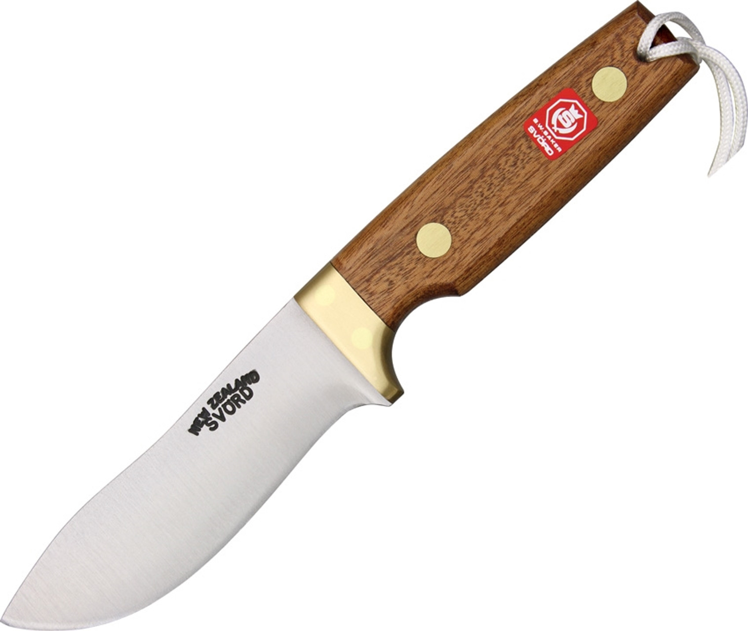 Drop Point Hunter - Brown hardwood