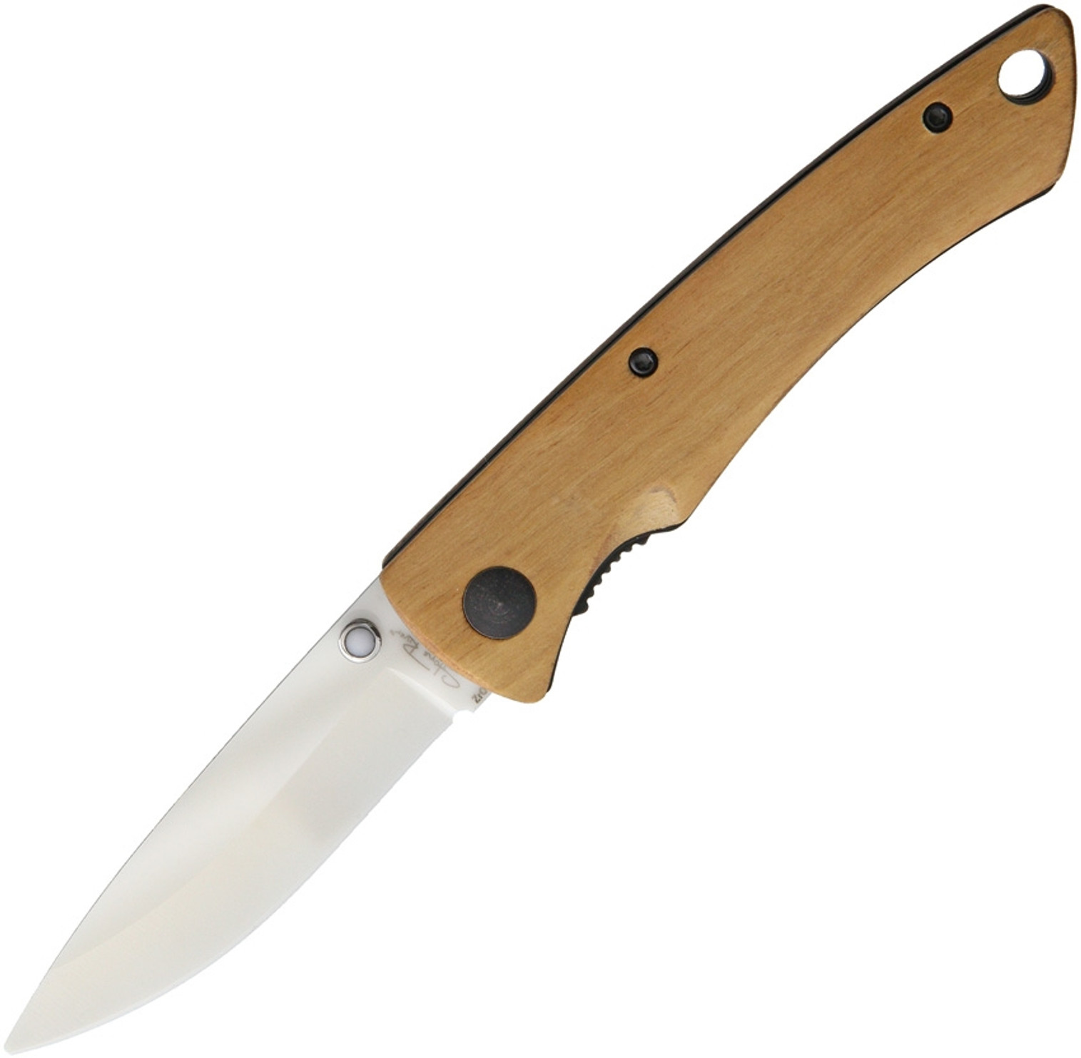 Ceramic Linerlock Olivewood