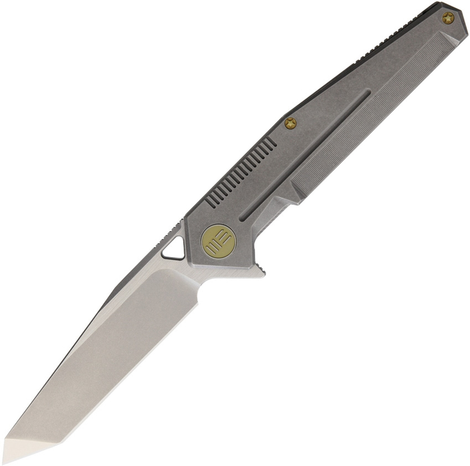 WE Knife 610H Tanto S35VN SW Satin, Titanium Flipper