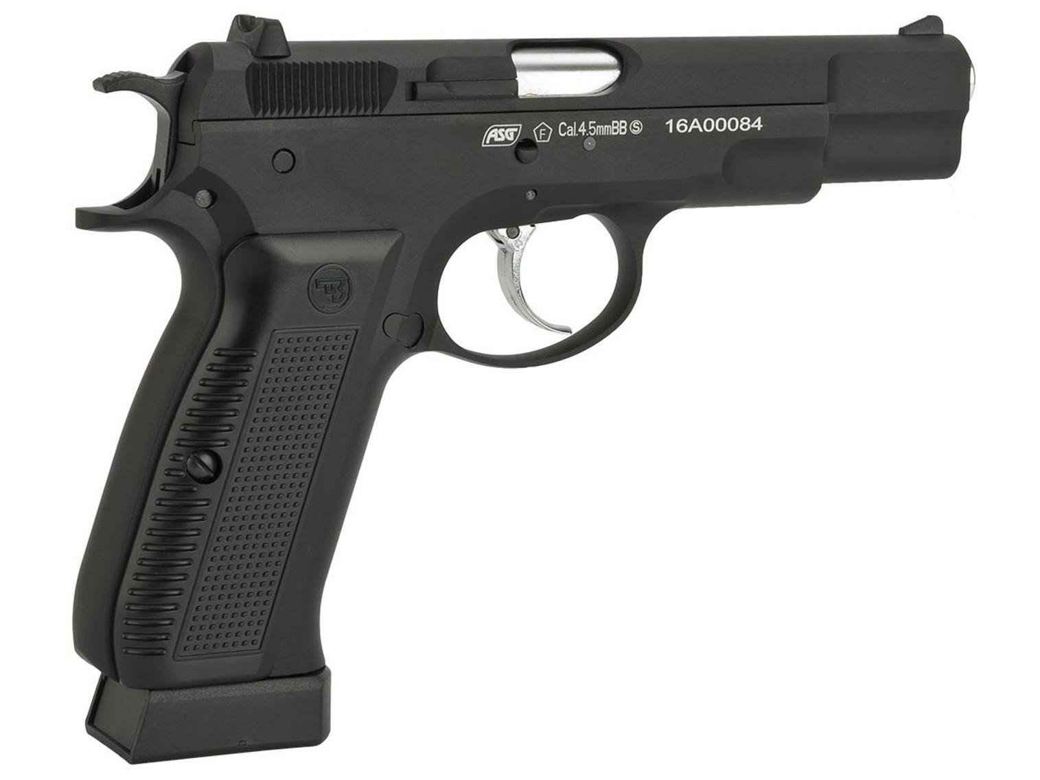 ASG CZ-75 CO2 Powered Blowback 4.5mm Air Pistol - Black