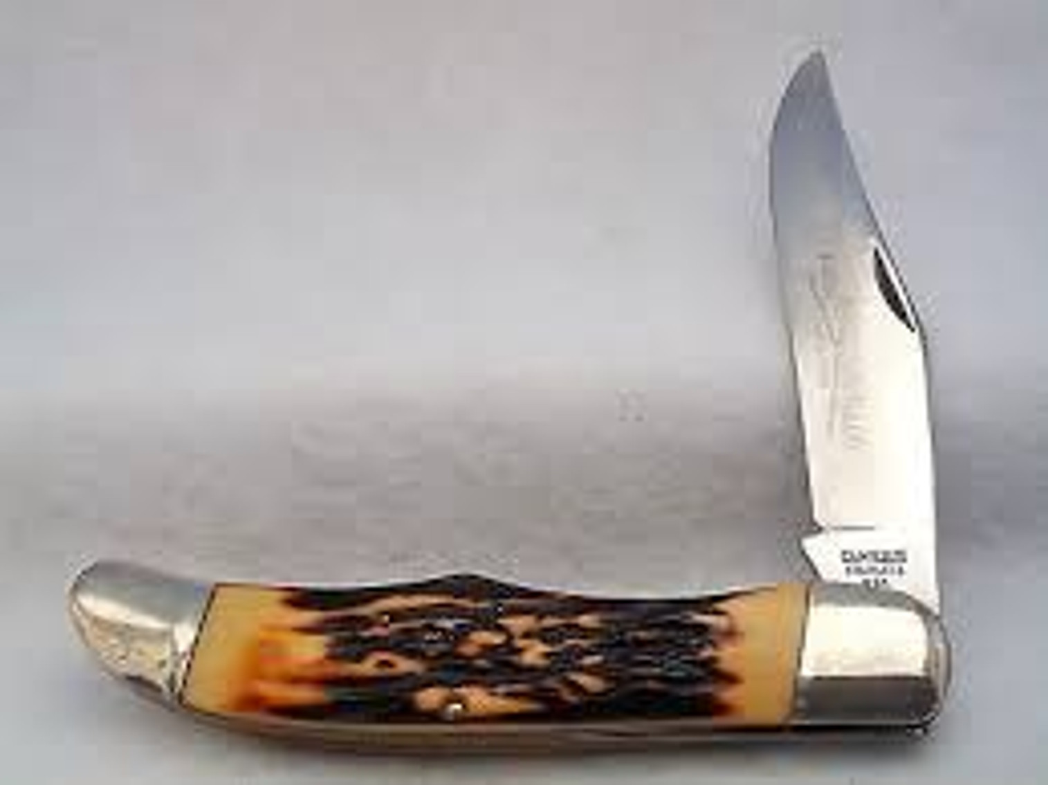 Camillus Folding Bowie #6 Stag Hunter