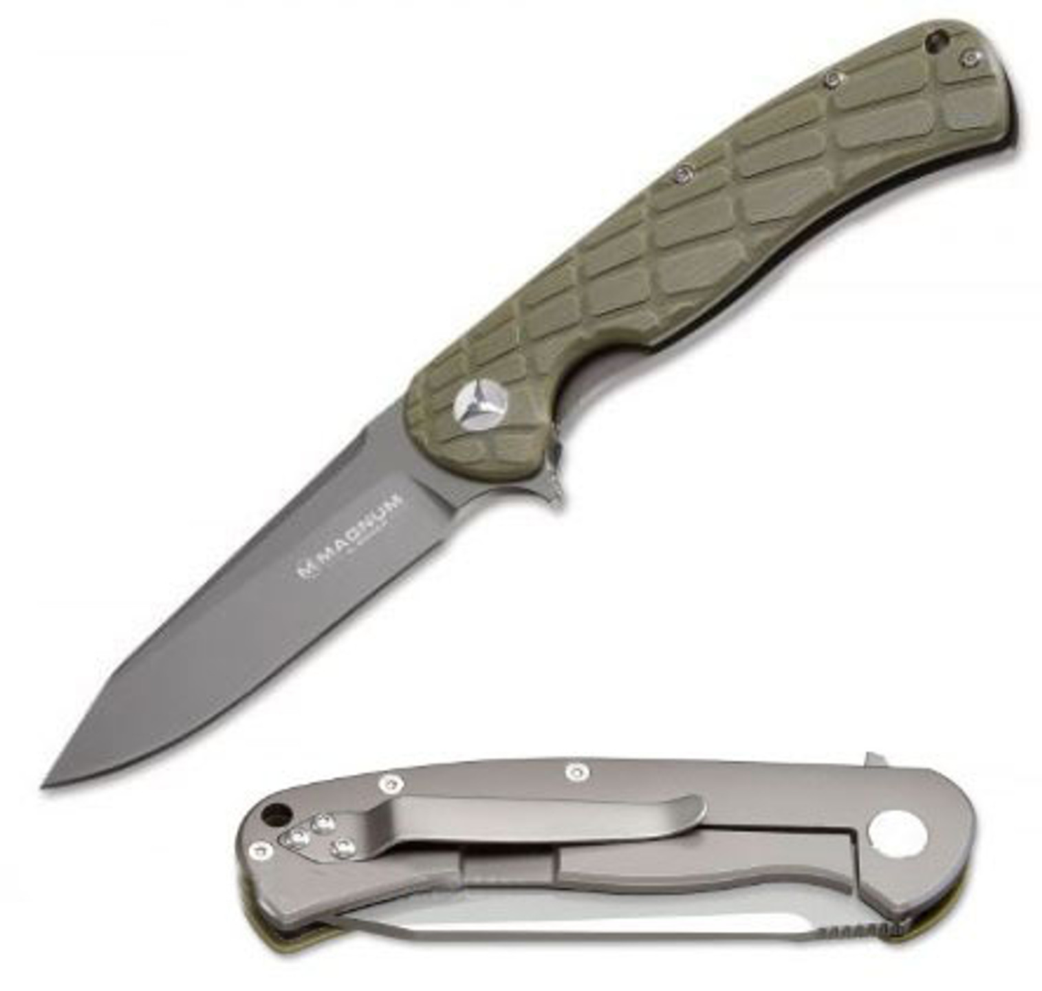 Boker Magnum 01MB705 Foxtrott Sierra Framelock Folding Knife