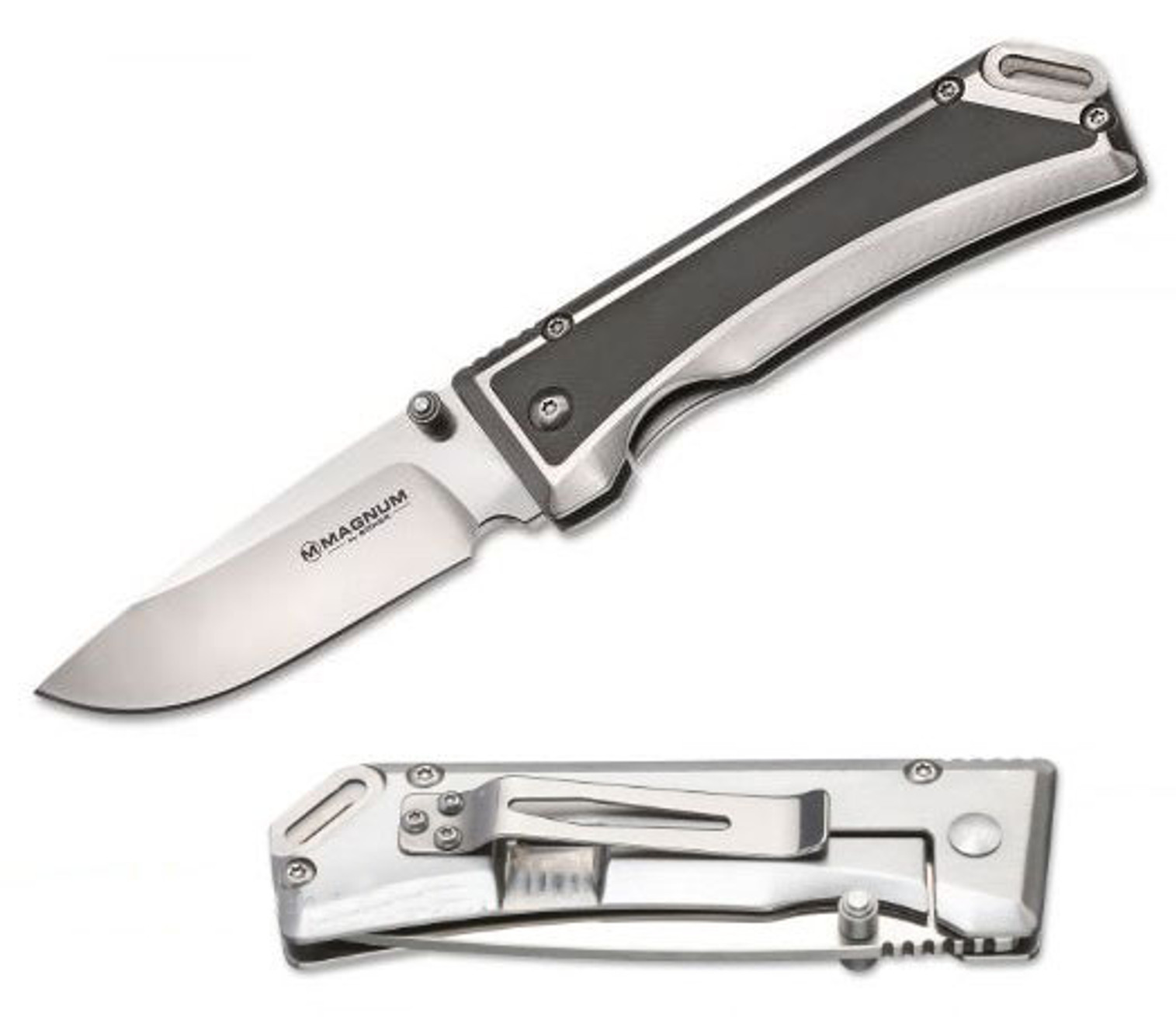 Boker Magnum 01MB704 Metal Framelock Folding Knife