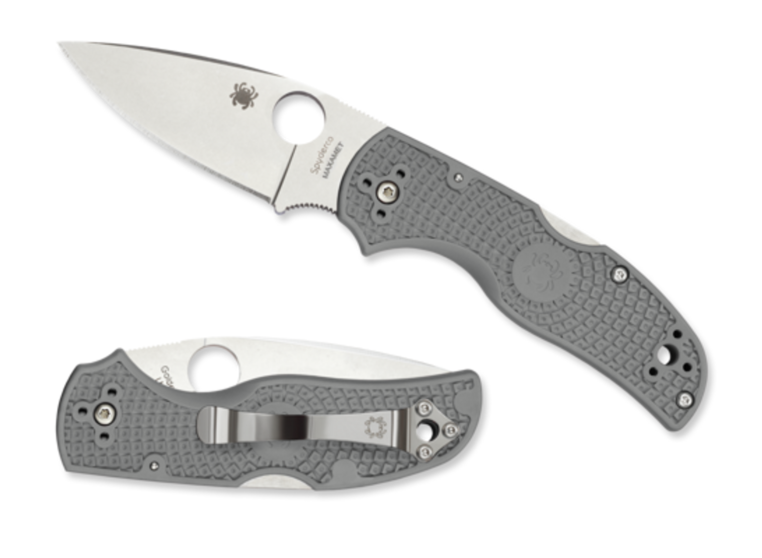 Spyderco C41PGY5 Native 5 Lightweight Grey Maxamet Steel