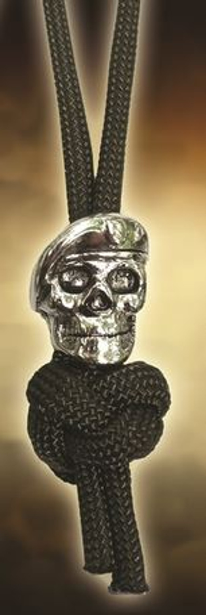 Spartan Blades Lanyard Beret Skull - OD