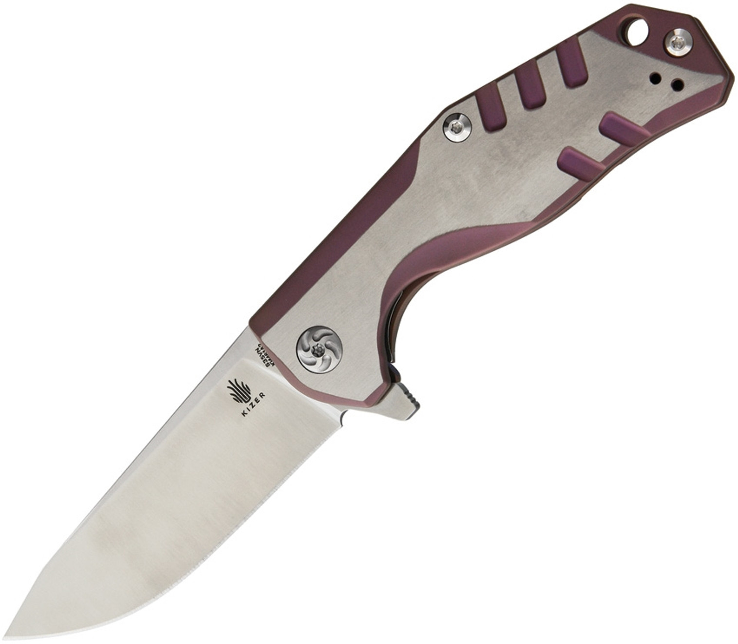 Kesmec Framelock Purple