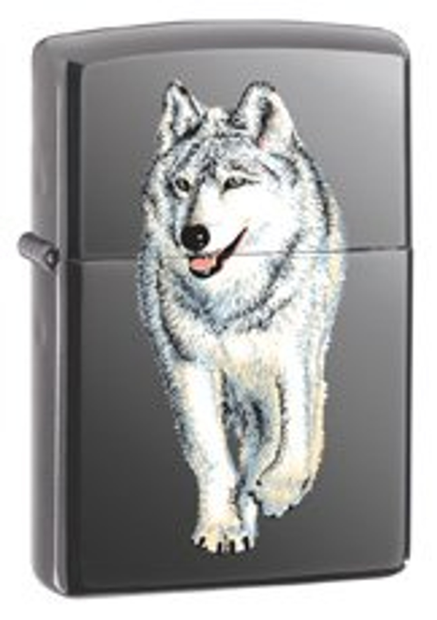 Zippo Black Ice Wolf